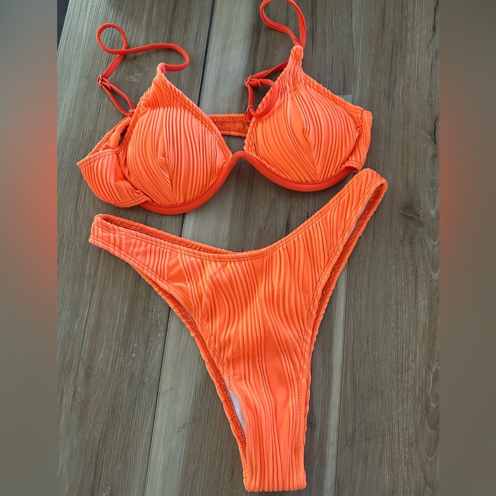 Amazon French Cut Bikini Set S NWOT